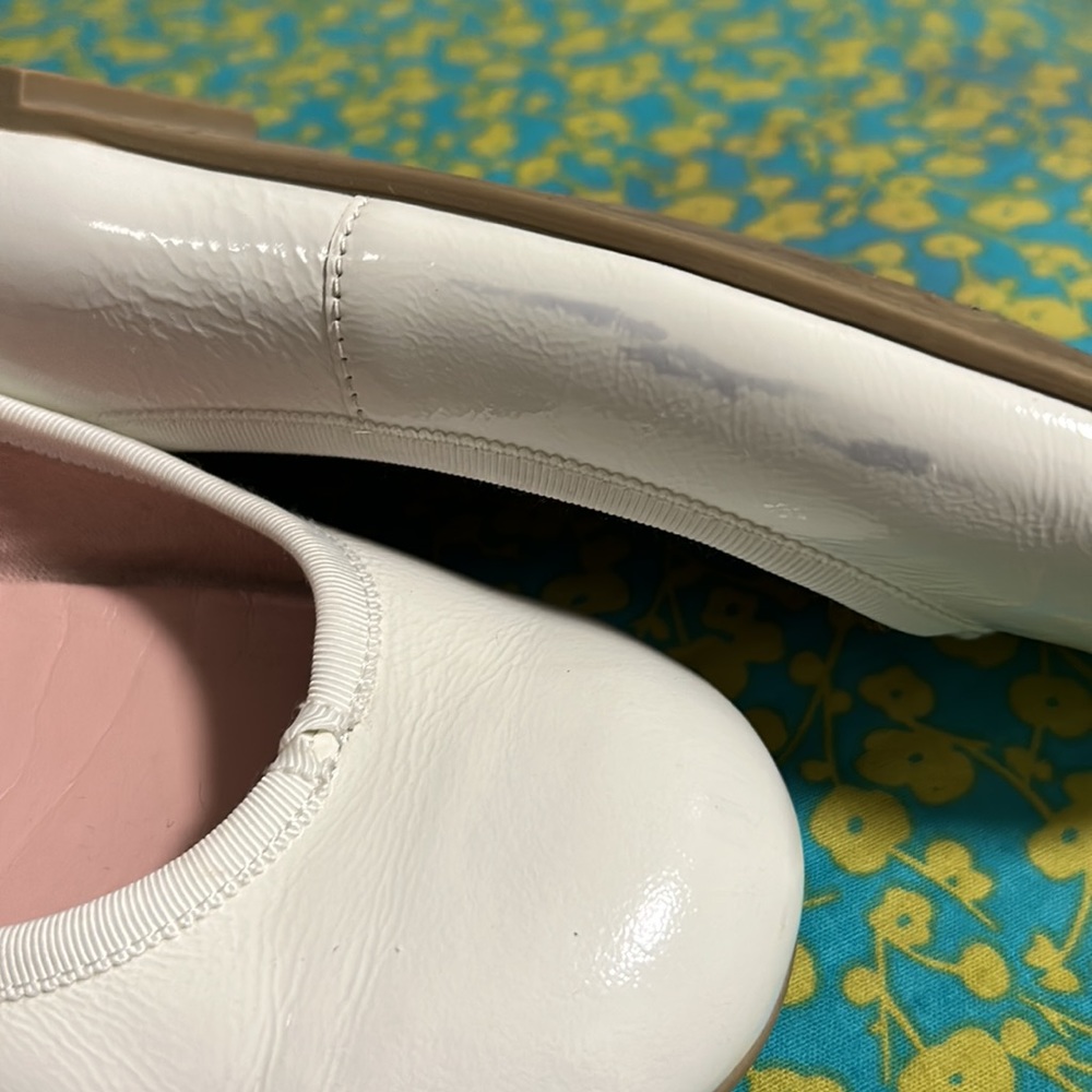 Pretty ballerinas white Rosario - Picture 4 of 16